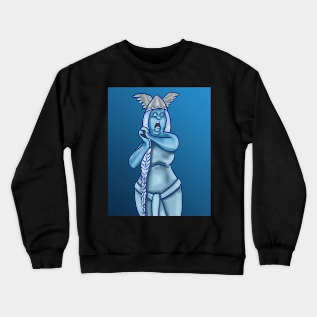 Opera Singer Spirit Crewneck Sweatshirt by tesiamarieart